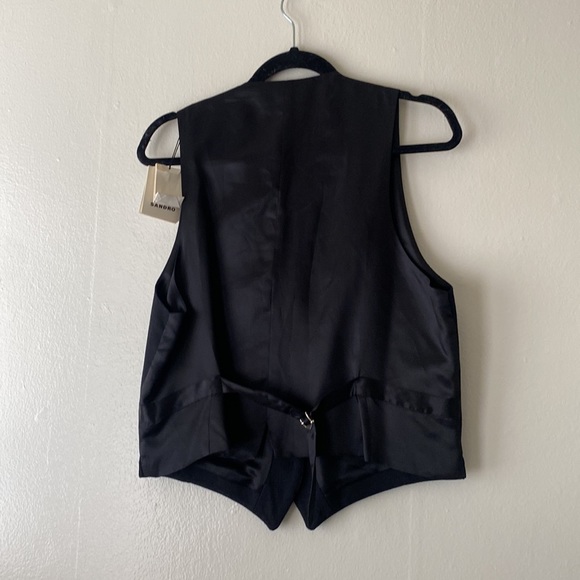 NWT SANDRO Mariel Vest with Rhinestone Buttons - Picture 5 of 7